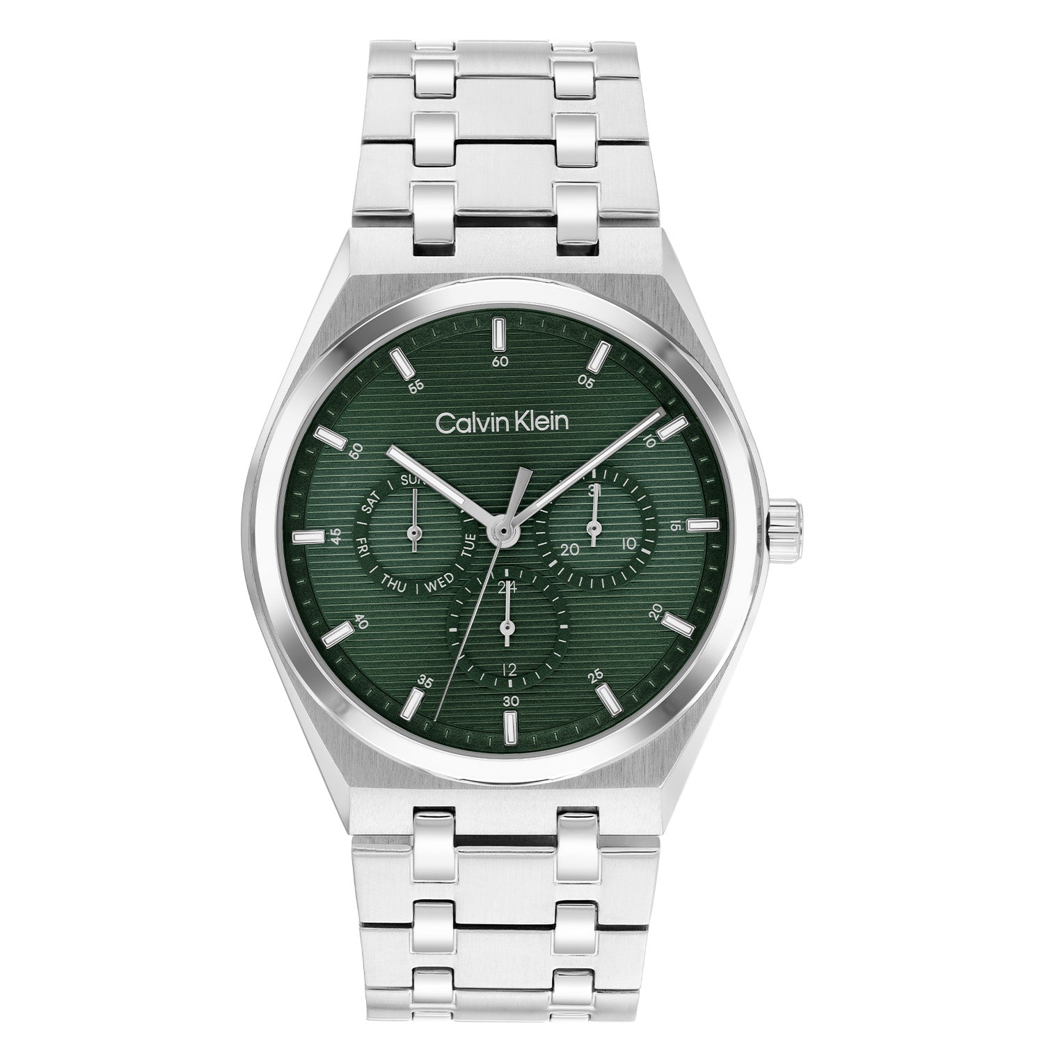 Calvin Klein Herenhorloge CK25200521 Zilverkleurig 39 mm