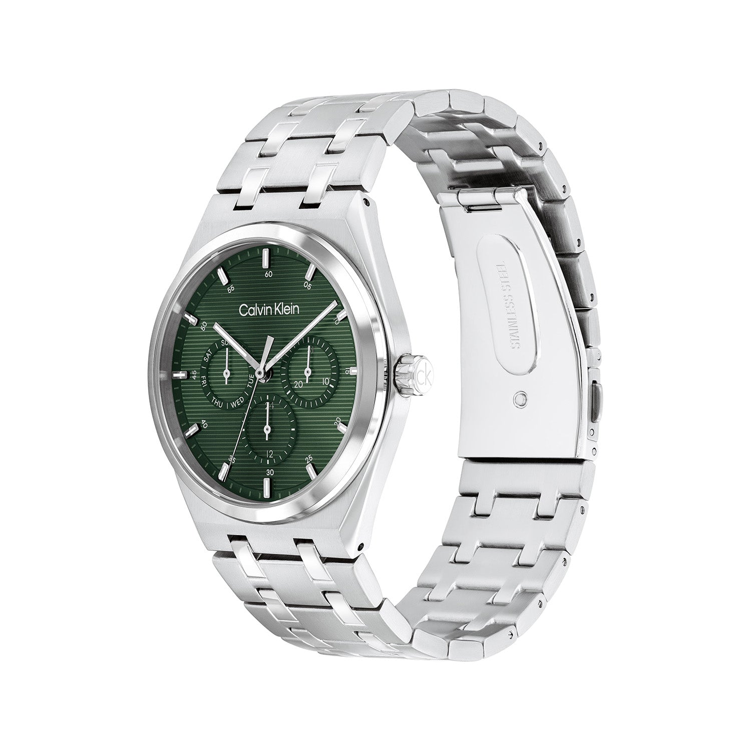 Calvin Klein Herenhorloge CK25200521 Zilverkleurig 39 mm