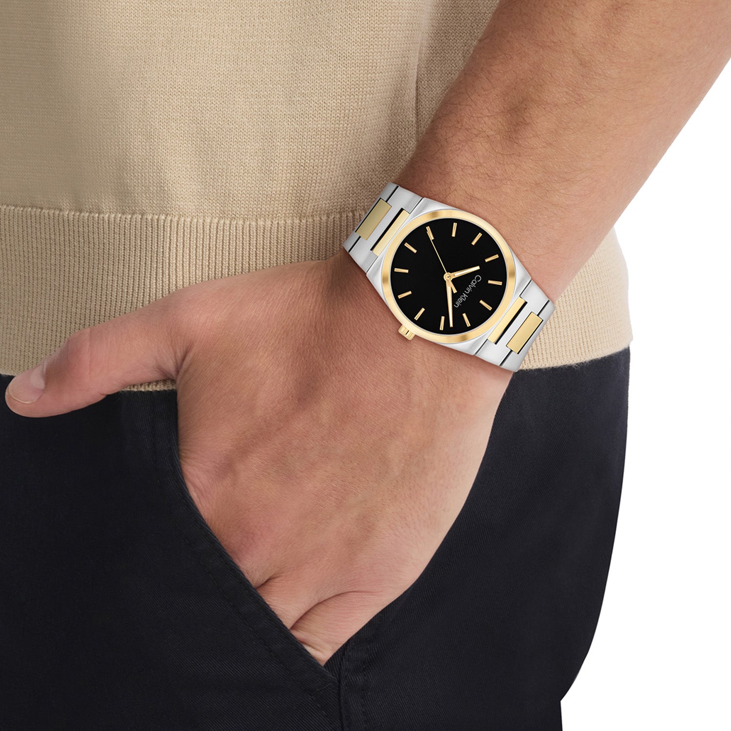 Calvin Klein Herenhorloge CK25200544 Zilverkleurig 40 mm