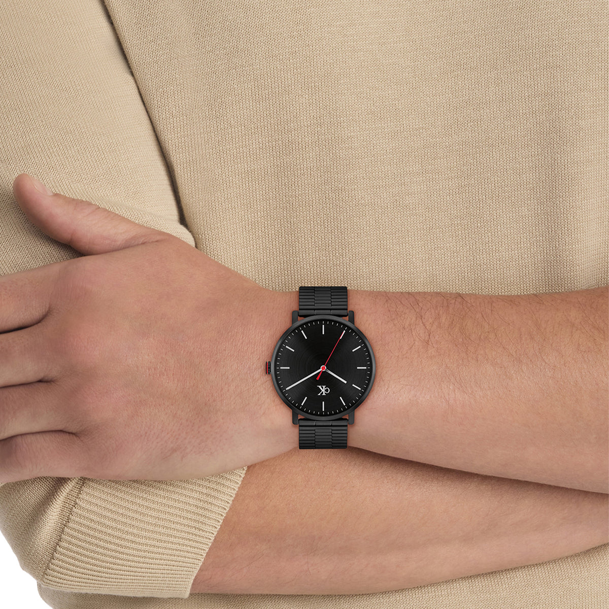 Calvin Klein Heren Horloge CK25200550 42 mm Zwart