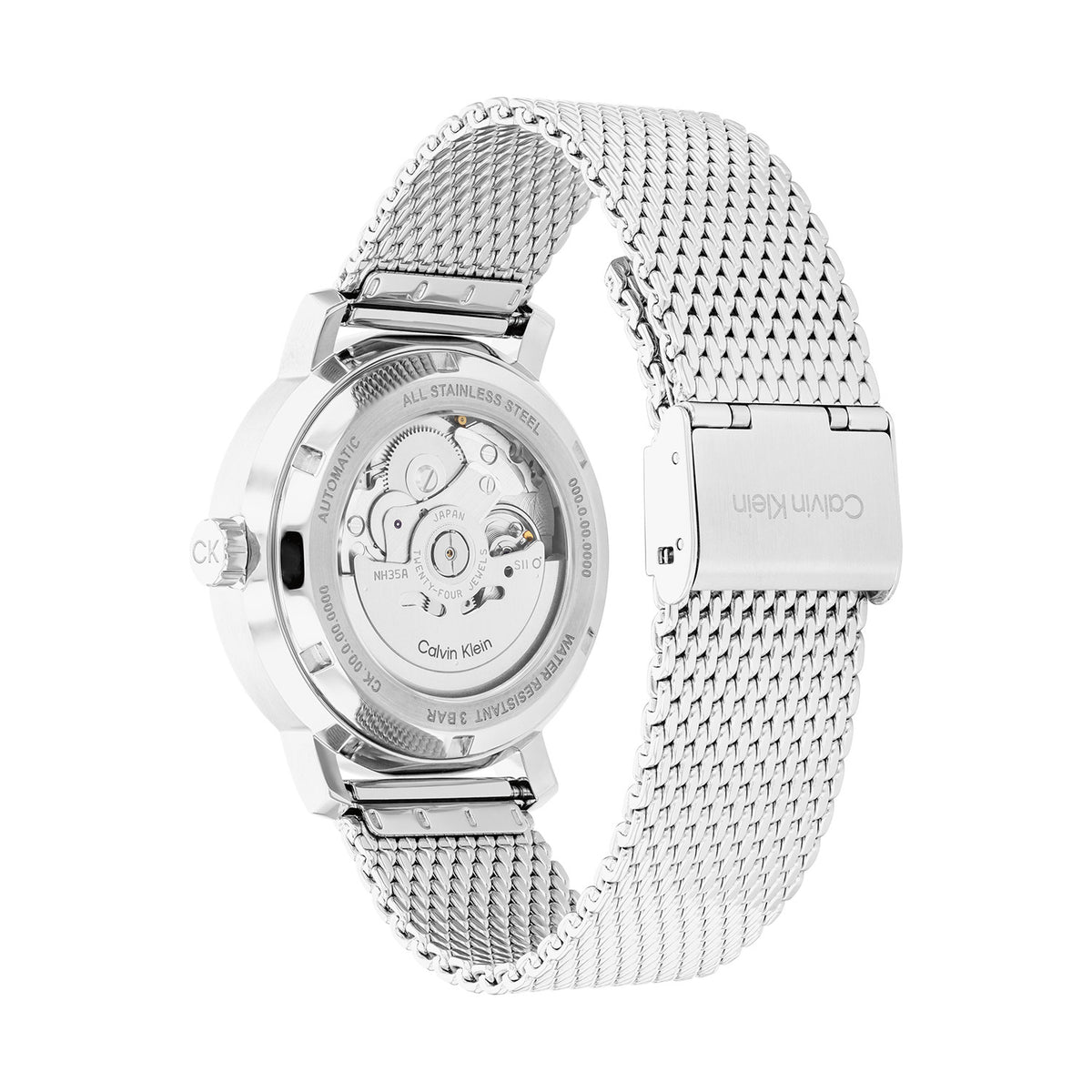 Calvin Klein Heren Horloge CK25300005 40 mm Zilverkleurig