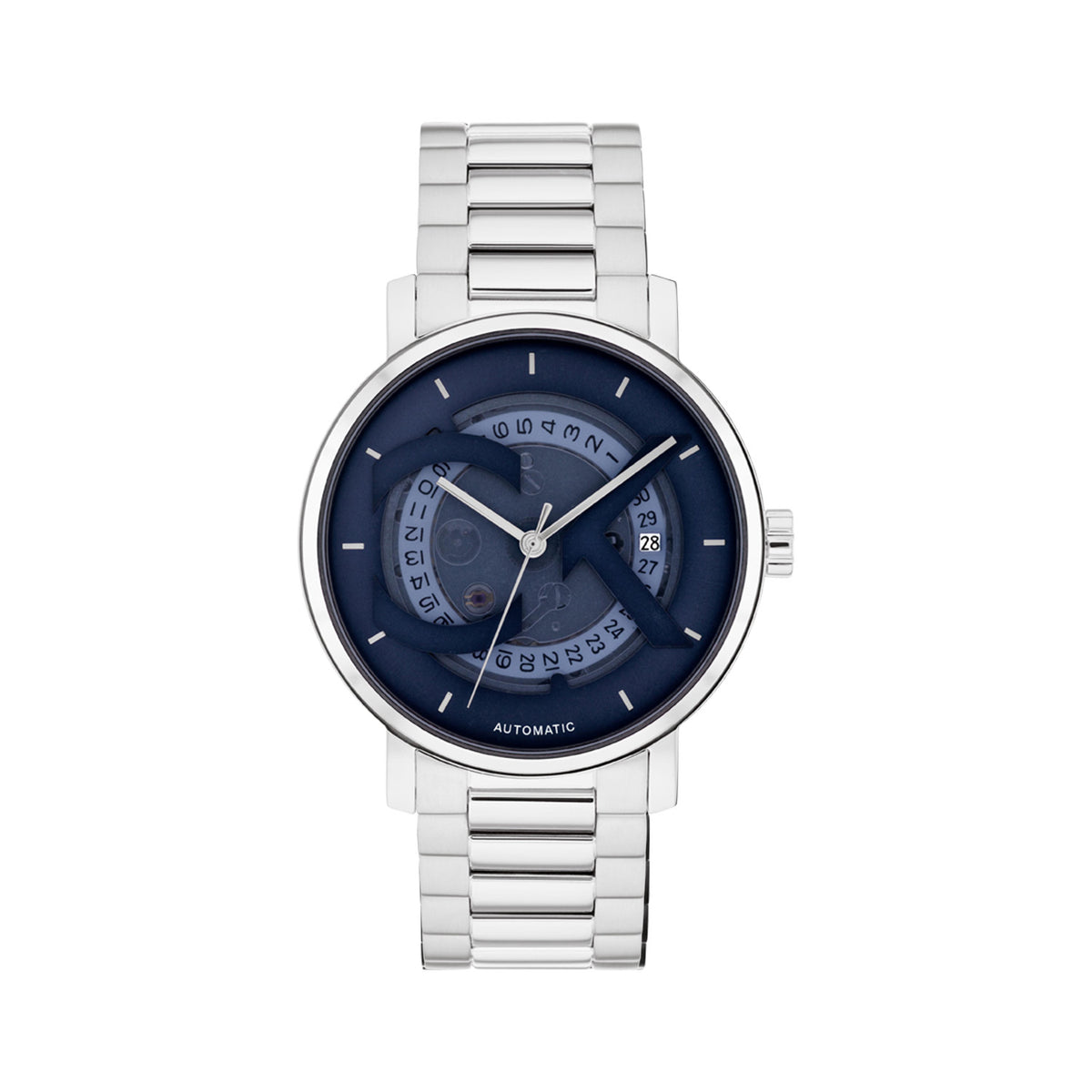 Calvin Klein Heren Horloge CK25300019 40 mm Zilverkleurig