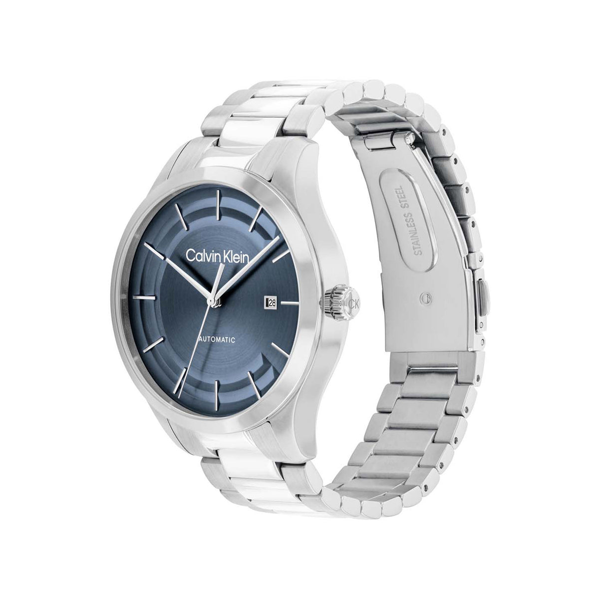 Calvin Klein Heren Horloge CK25300020 40 mm Zilverkleurig