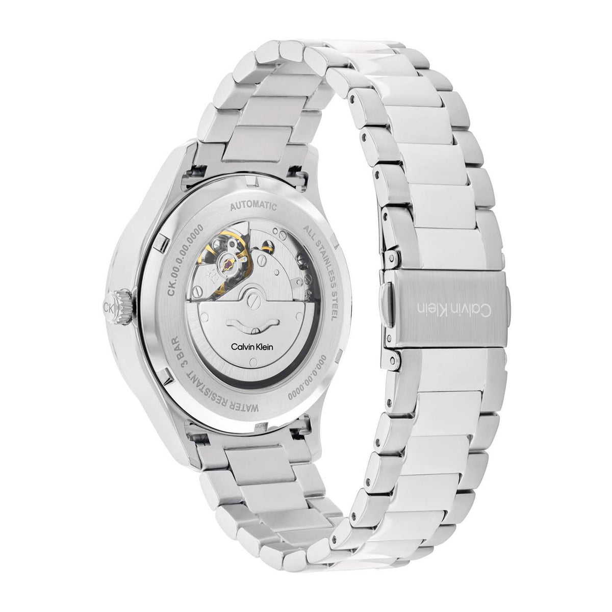 Calvin Klein Heren Horloge CK25300020 40 mm Zilverkleurig