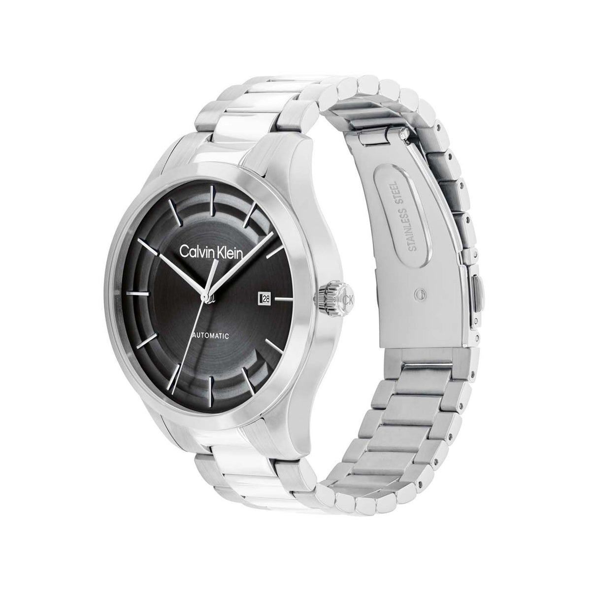 Calvin Klein Heren Horloge CK25300021 40 mm Zilverkleurig