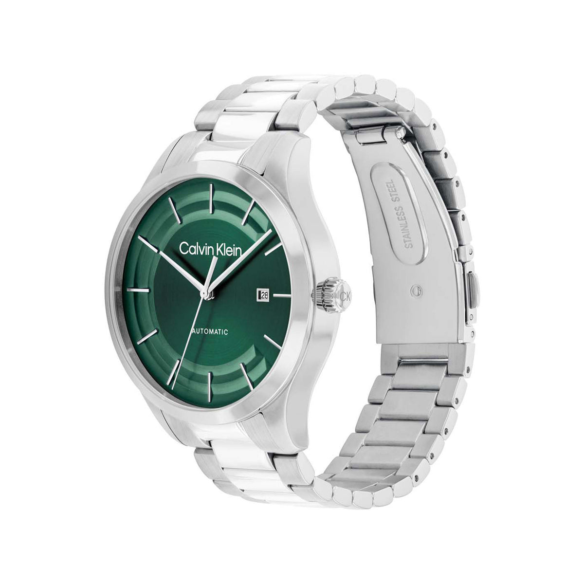 Calvin Klein Heren Horloge CK25300022 40 mm Zilverkleurig
