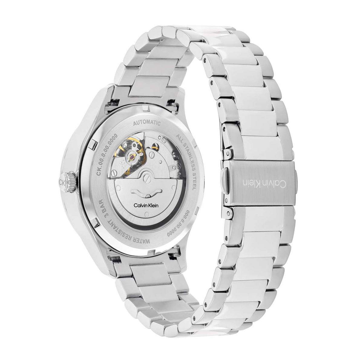 Calvin Klein Heren Horloge CK25300024 40 mm Zilverkleurig