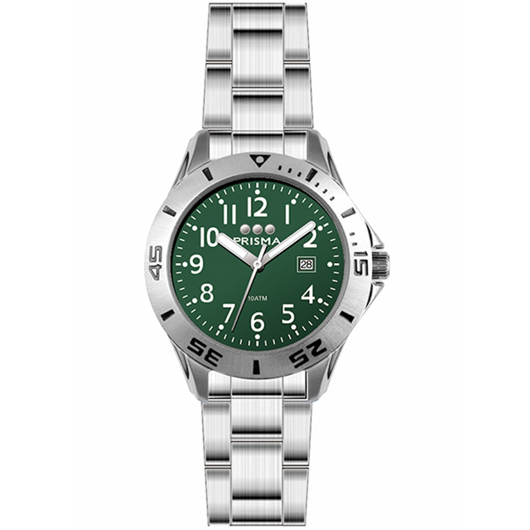 Prisma CW.209 Kids Scuba Diver Green 10 ATM Horloge