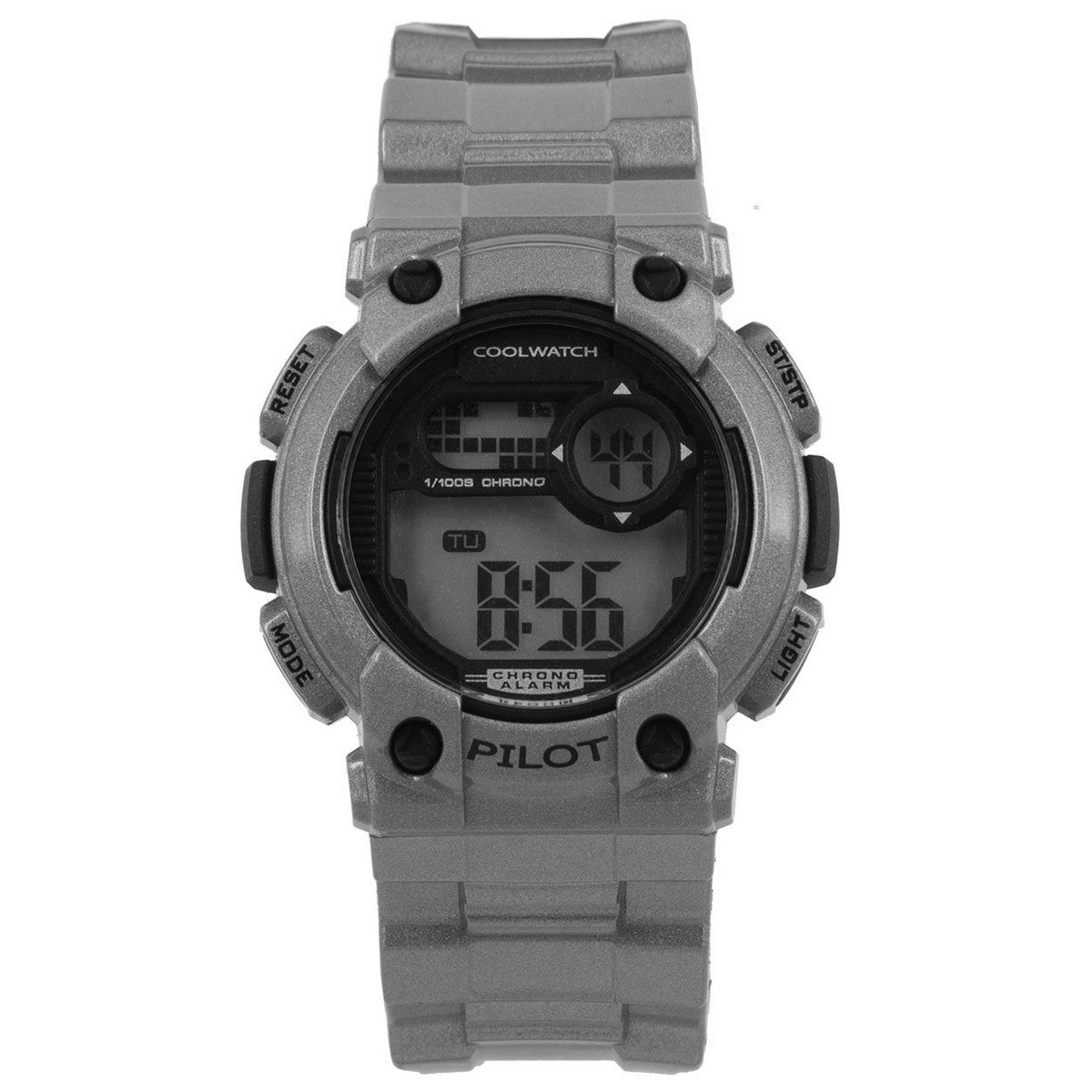 Prisma Coolwatch CW.277 Kids Pilot Zilver Digitaal Horloge
