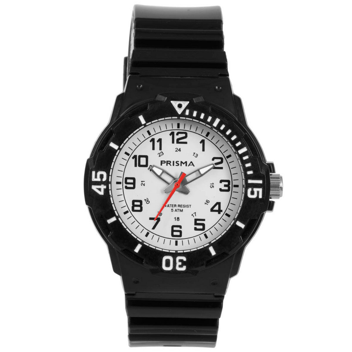 Prisma CW.371 Kids Rubber White 5 ATM White Horloge