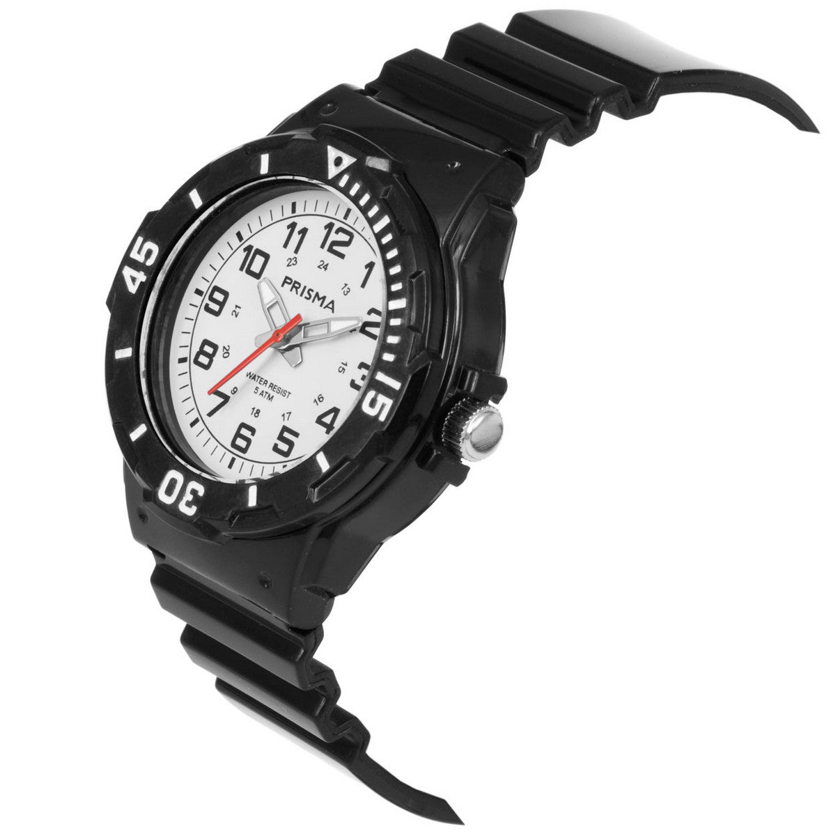 Prisma CW.371 Kids Rubber White 5 ATM White Horloge