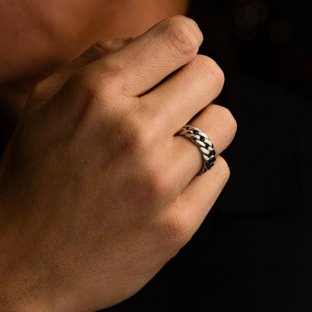 Rebel & Rose Sterling Silver Rings Ring RR-RG054-S – Zilver