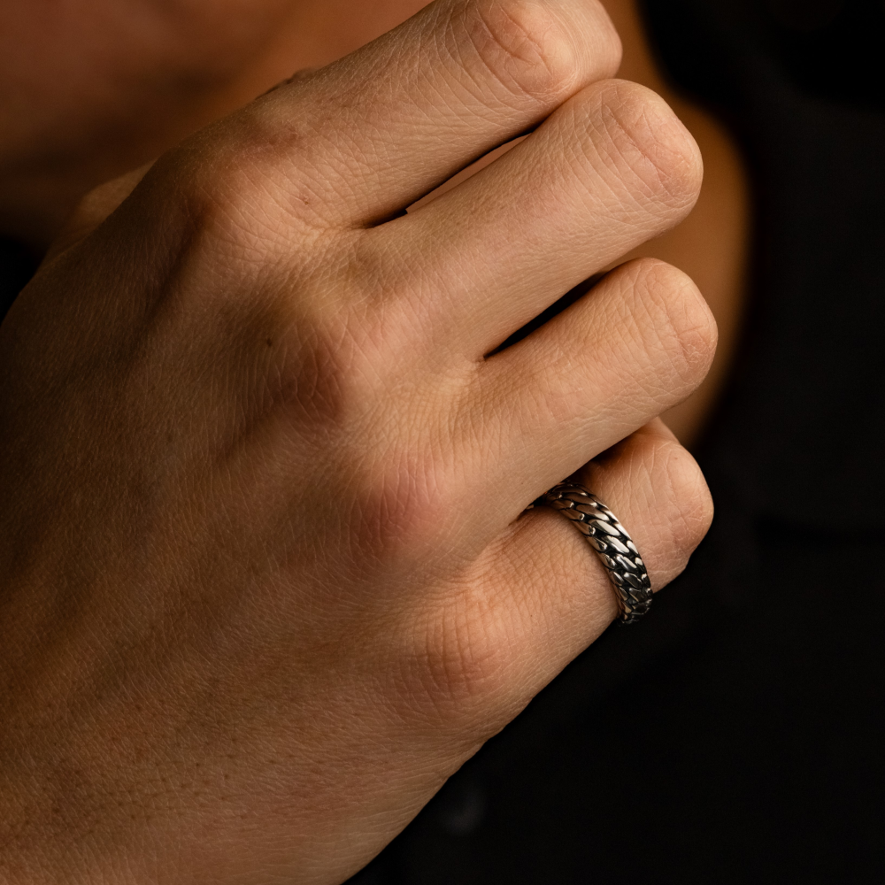 Rebel & Rose Sterling Silver Rings Ring RR-RG052-S – Zilver