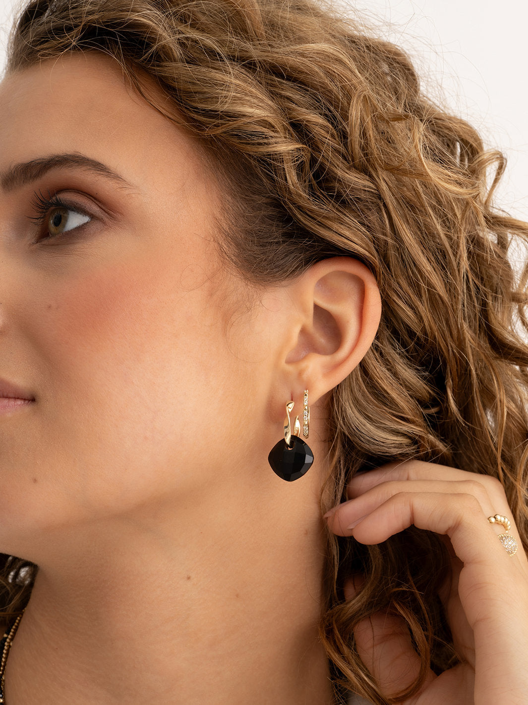Sparkling Jewels Oorbellen EAG28 Zilverkleurig