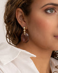 Sparkling Jewels Oorringen Bubble Push Back Earrings - Gold EAG34 - PansiteNederland.nl