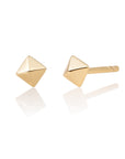 Sparkling Jewels Oorringen Pyramid Edge Studs - Gold EAG42 - PansiteNederland.nl