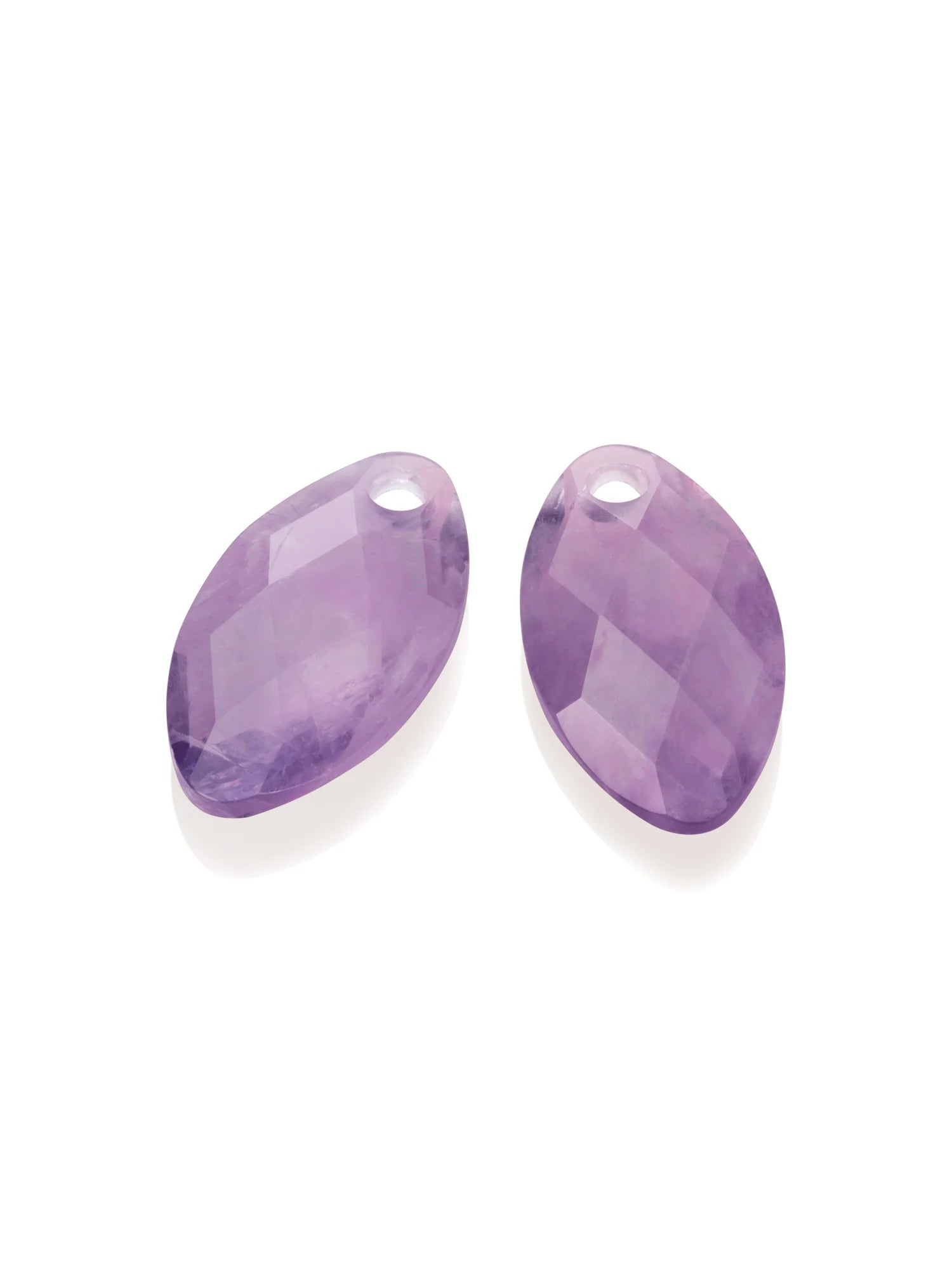 Sparkling Jewels Oorstenen Leaf Amethist EAGEM05-FCLF-S