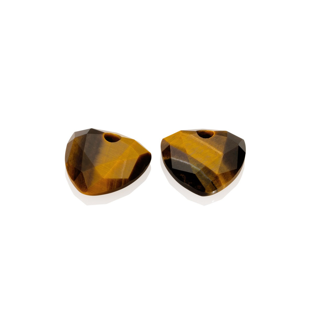 Sparkling Jewels Oorstenen Trillion Cut Tijgeroog EAGEM09-TRI