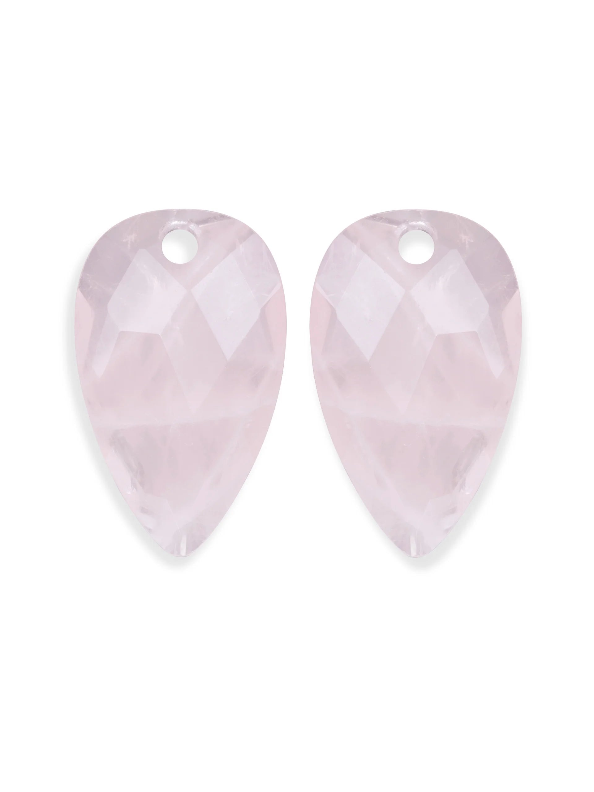 Sparkling Jewels Oorstenen Blossom Rozenkwarts EAGEM13-BS