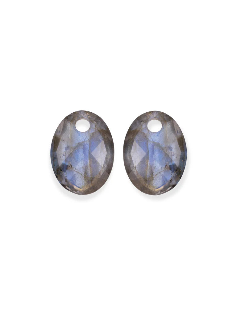 Sparkling Jewels Oorstenen Medium Oval Labradoriet EAGEM18-MO
