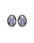 Sparkling Jewels - Oorstenen: Medium Oval - Labradorite - EAGEM18-MO - PansiteNederland.nl