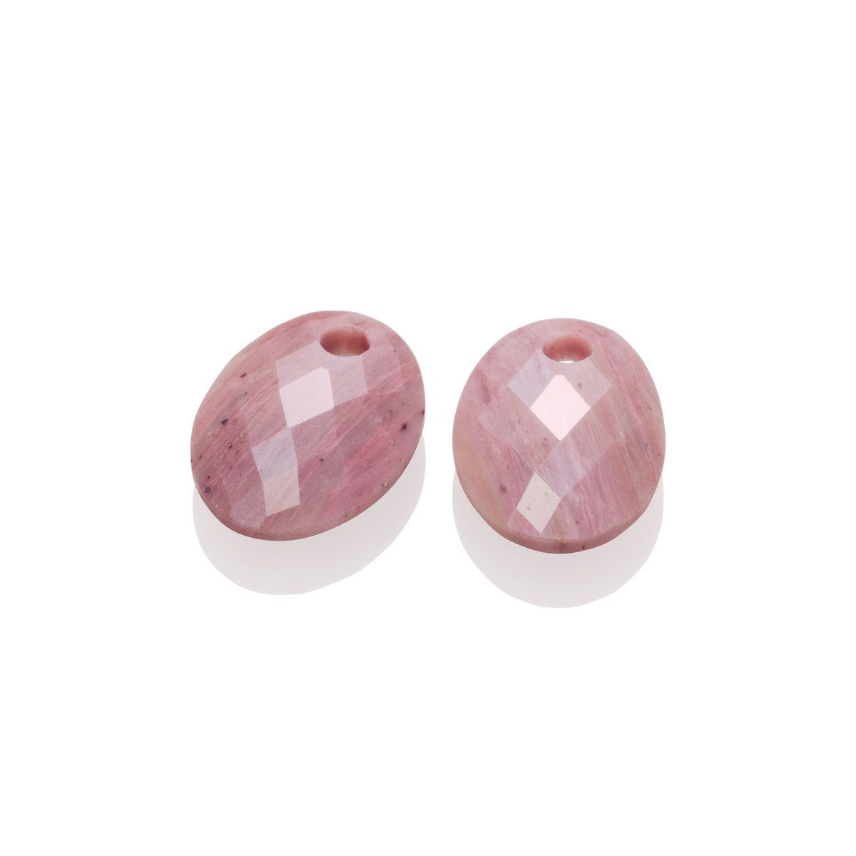 Sparkling Jewels Oorstenen Medium Oval Roze rhodoniet EAGEM24-MO