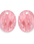 Sparkling Jewels Oorstenen | Large Oval - Cherry Quartz EAGEM25-RO