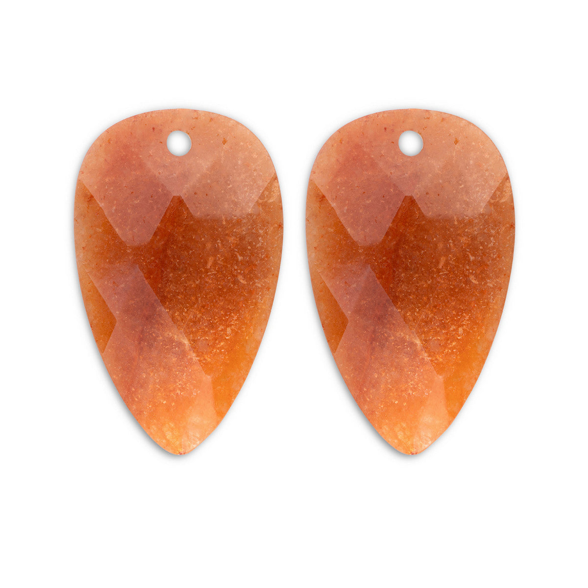 Sparkling Jewels Oorstenen Blossom - Red Aventurijn EAGEM28-BS