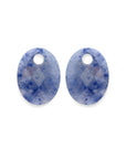 Sparkling Jewels Oorstenen Medium Oval Blue Aventurine EAGEM37-MO - PansiteNederland.nl