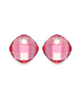 Sparkling Jewels Oorstenen Cushion Cut Fuchsia Quartz EAGEM51-CC - PansiteNederland.nl