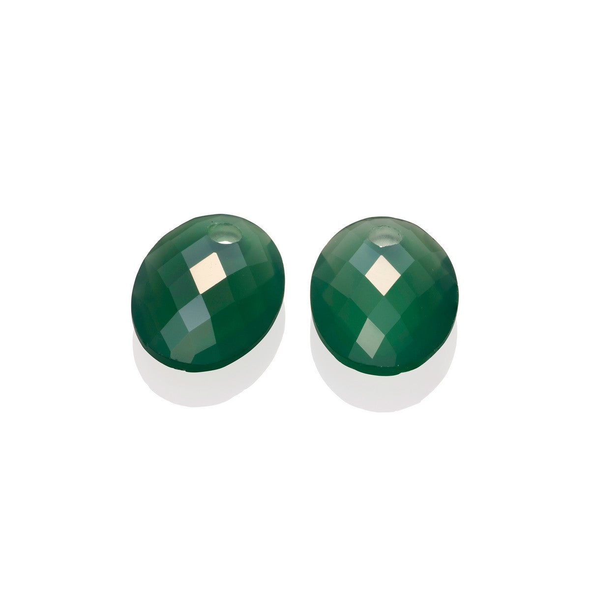 Sparkling Jewels Oorstenen Medium Oval Groene Amazoniet EAGEM53-MO