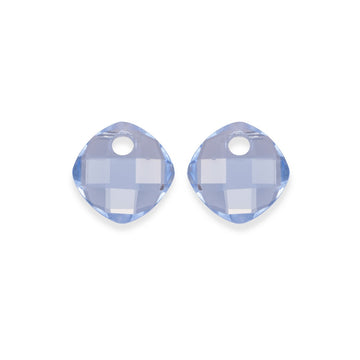 Sparkling Jewels Oorstenen | Cushion Cut - Aquamarine EAGEM56-CC
