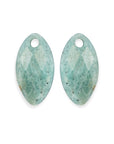 Sparkling Jewels Oorstenen | Leaf - Rich Green Amazonite EAGEM57-FCLF-S