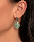 Sparkling Jewels Oorstenen | Medium Oval - Rich Green Amazonite EAGEM57-MO - PansiteNederland.nl