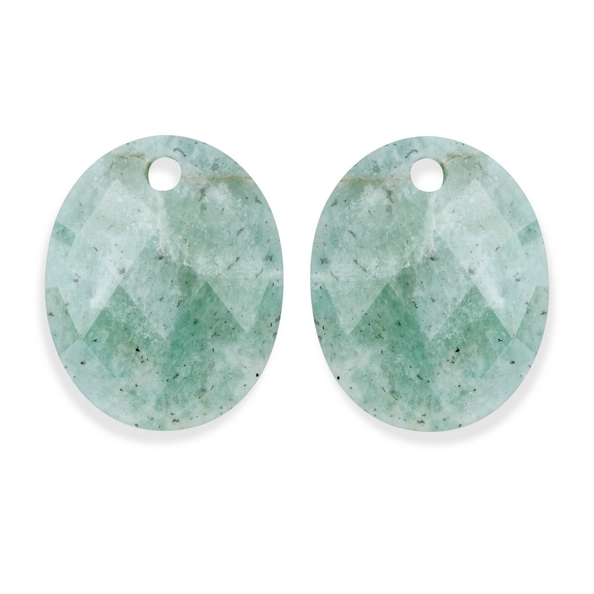 Sparkling Jewels Oorstenen Rich Groene Amazoniet EAGEM57-RO