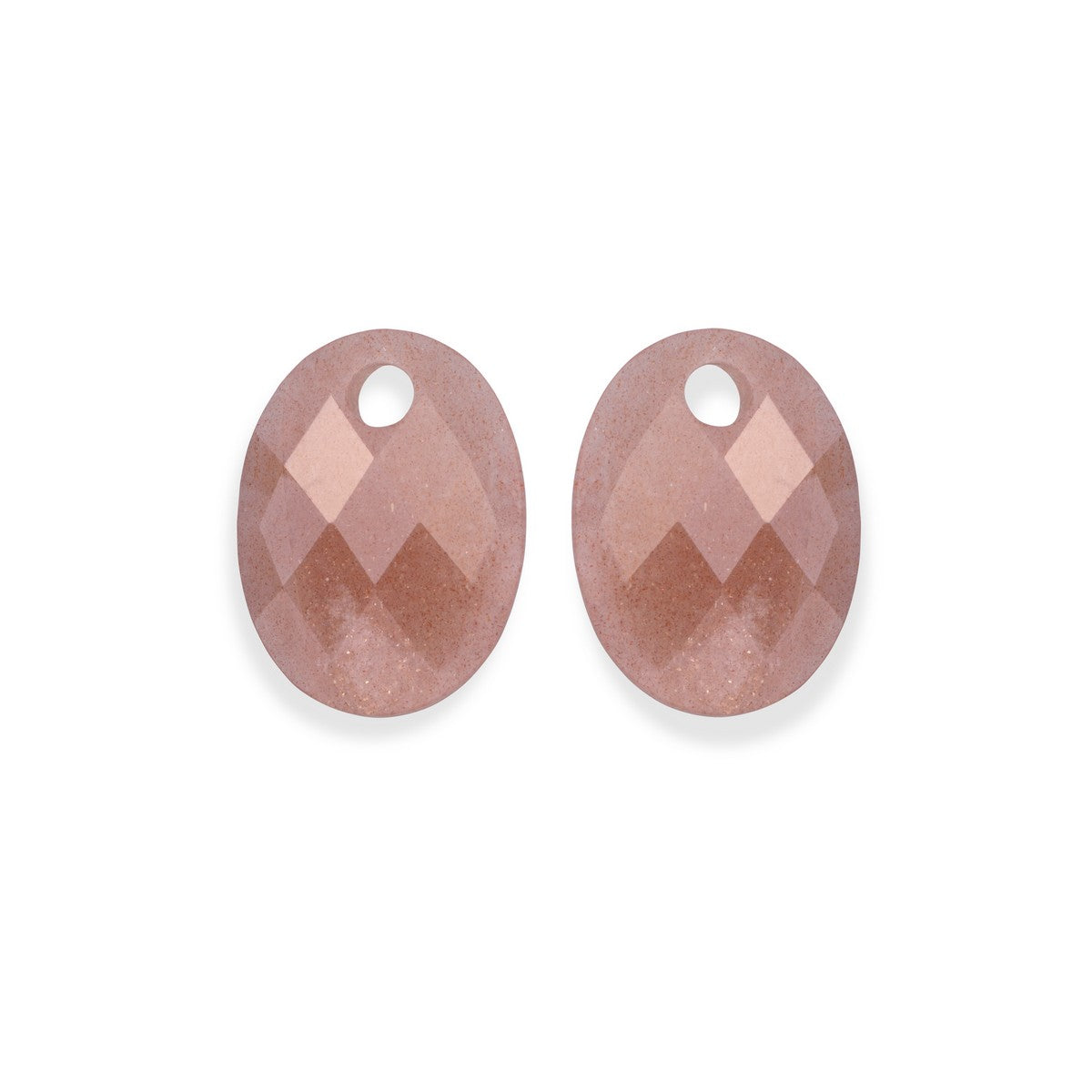 Sparkling Jewels Oorstenen Medium Oval Zonnesteen EAGEM58-MO