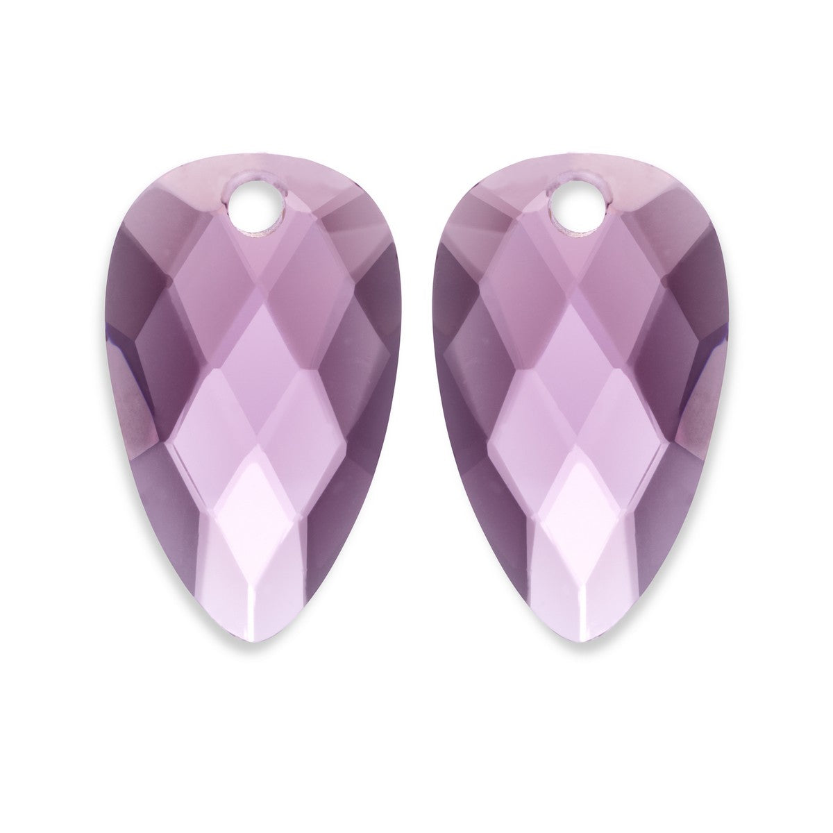 Sparkling Jewels Oorstenen Blossom Aubergine Kwarts EAGEM59-BS