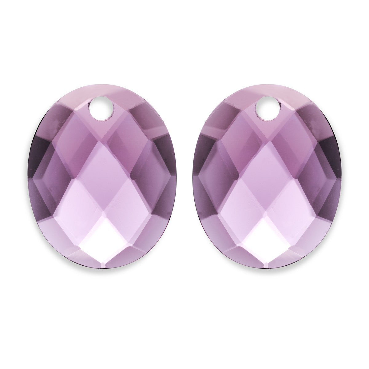 Sparkling Jewels Oorstenen Large Oval EAGEM59-RO
