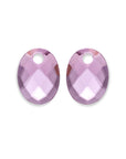 Sparkling Jewels Oorstenen Medium Oval Aubergine Quartz EAGEM59-MO - PansiteNederland.nl