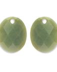 Sparkling Jewels Oorstenen Large Oval Southern Jade EAGEM61-RO - PansiteNederland.nl