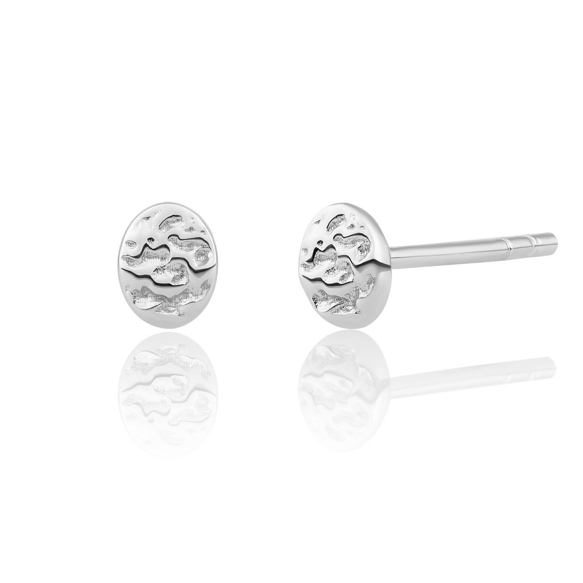Sparkling Jewels Oorbellen Fuse Studs EAS40 Zilverkleurig