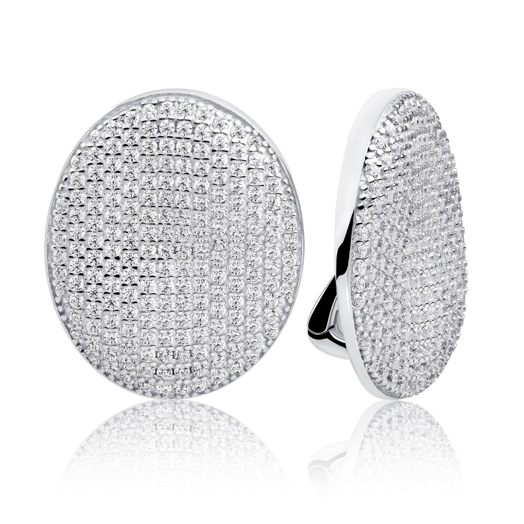 Sparkling Jewels Oorbellen Fuse zirkonia EAS43 Goudkleurig