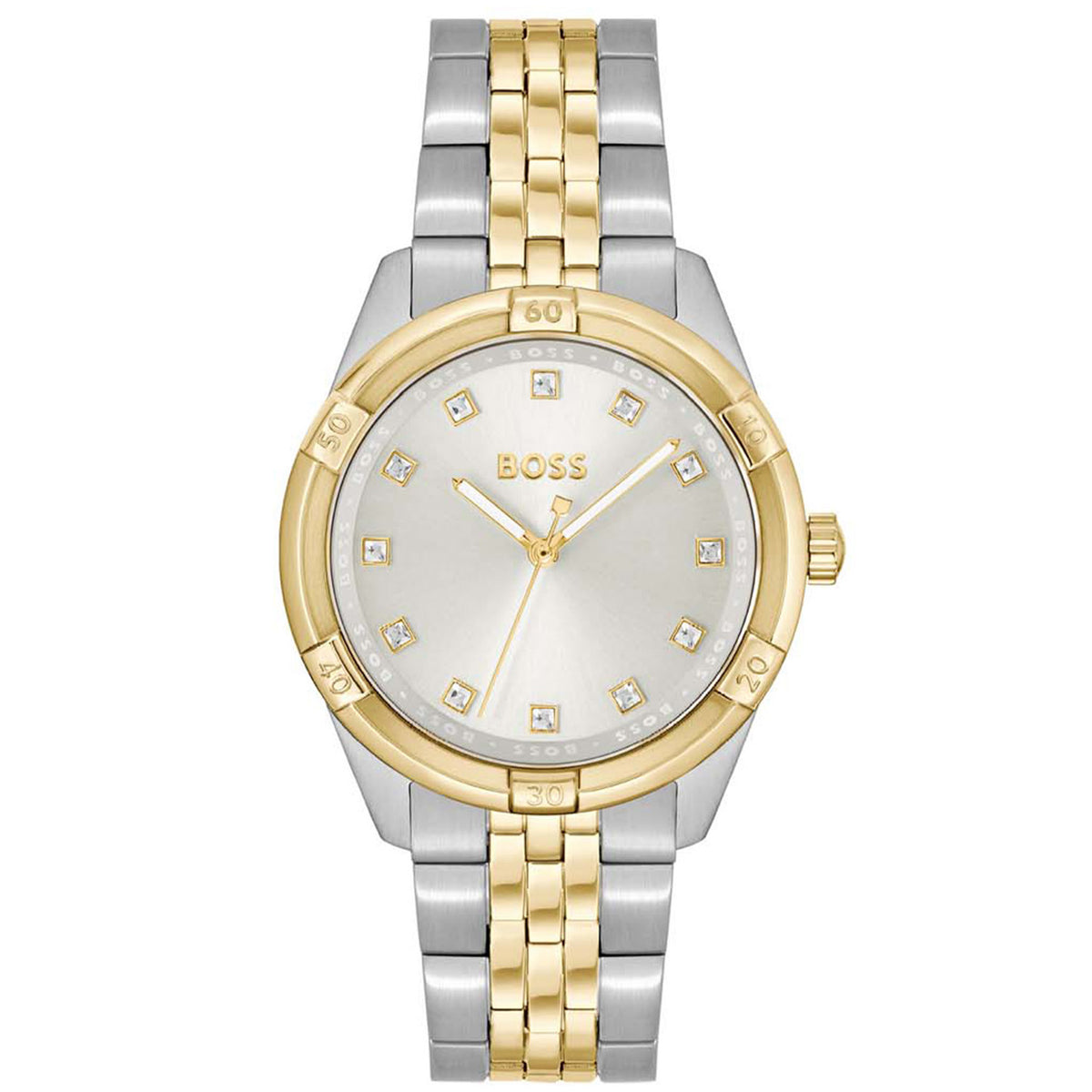 Hugo Boss Dames Horloge HB1502700 36 mm Zilverkleurig