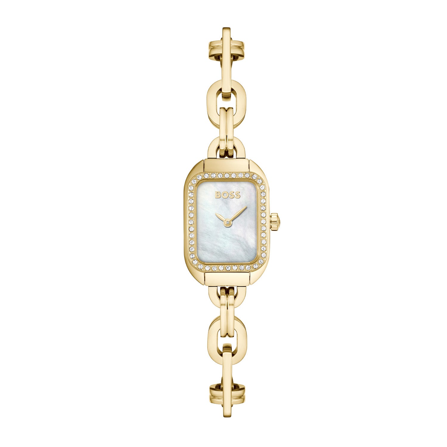 Hugo Boss Dames Horloge HB1502740 19 mm Goudkleurig