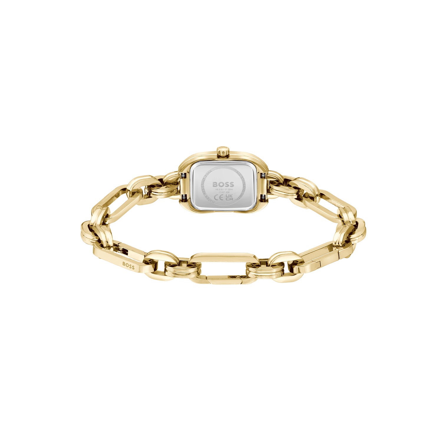 Hugo Boss Dames Horloge HB1502740 19 mm Goudkleurig