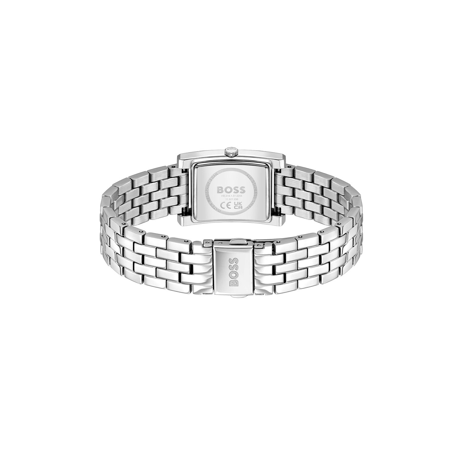 Hugo Boss Dames Horloge HB1502743 23 mm Zilverkleurig