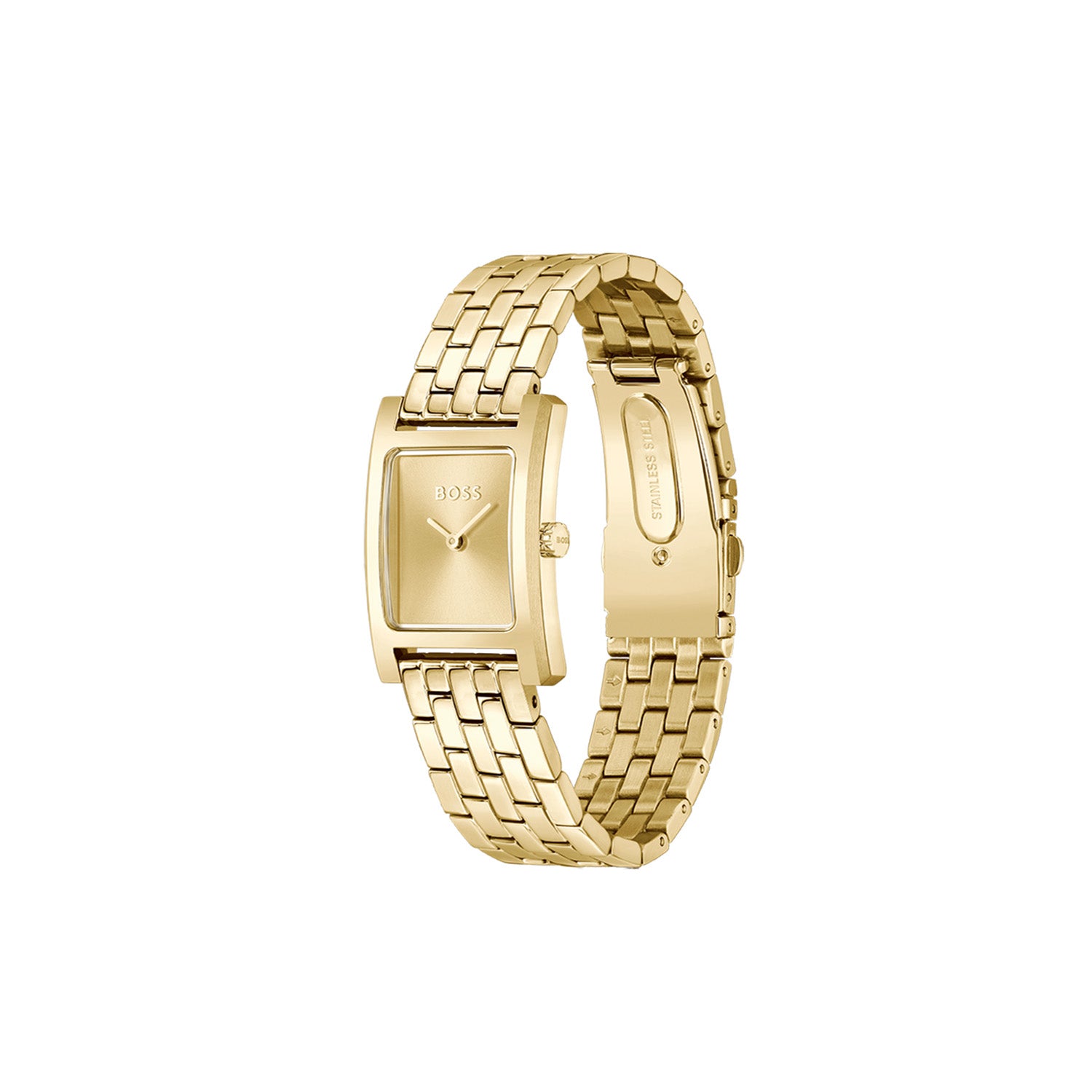 Hugo Boss Dames Horloge HB1502744 23 mm Goudkleurig