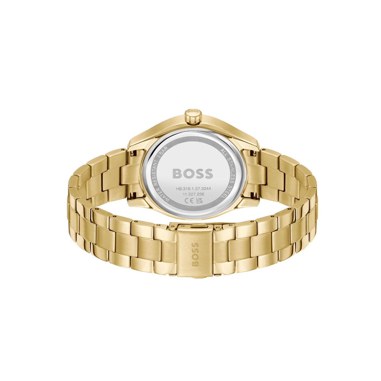 Hugo Boss Dames Horloge HB1502745 38 mm Goudkleurig