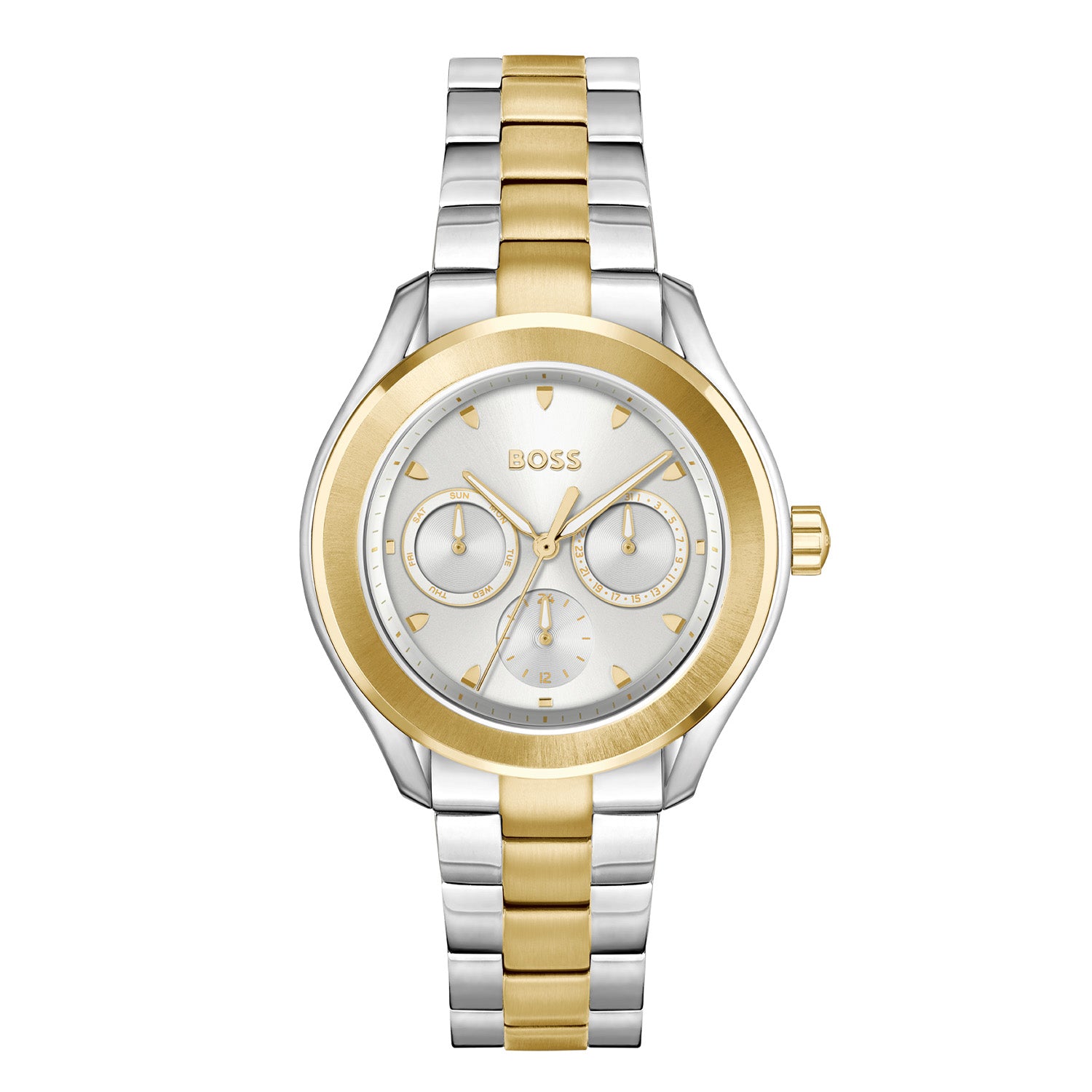 Hugo Boss Dames Horloge HB1502746 38 mm Zilverkleurig
