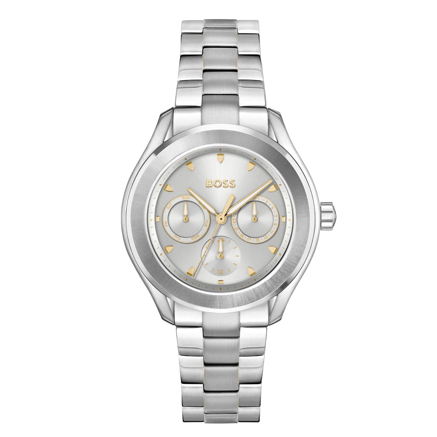 Hugo Boss Dames Horloge HB1502747 38 mm Zilverkleurig